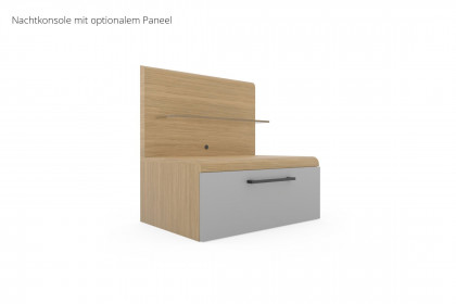 Comfort-V von Disselkamp - Single-Schlafzimmer Wildeiche - taupe