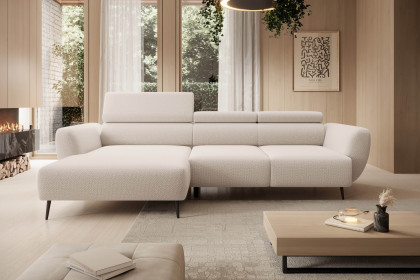 Alisson S von WERSAL - Ecksofa Variante links creme