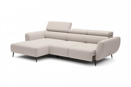 Alisson S von WERSAL - Ecksofa Variante links creme