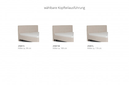 Studio Bed 001 von JOOP! - Polsterbett natur