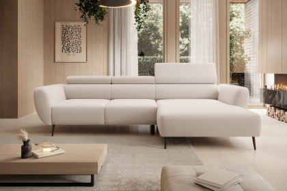 Alisson S von WERSAL - Ecksofa Variante rechts creme