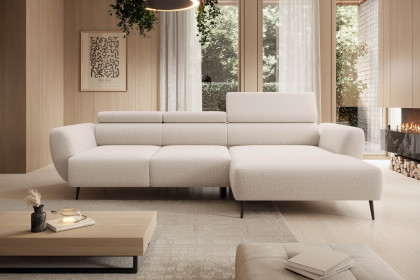Alisson S von WERSAL - Ecksofa Variante rechts creme