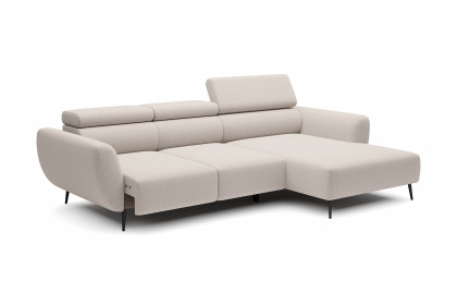 Alisson S von WERSAL - Ecksofa Variante rechts creme