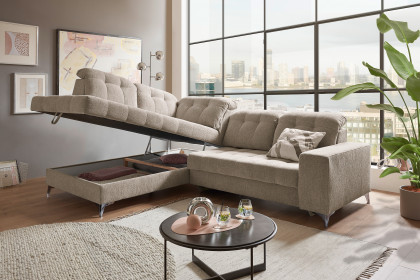 Varadero von ED-Lifestyle - Polstersofa links sand
