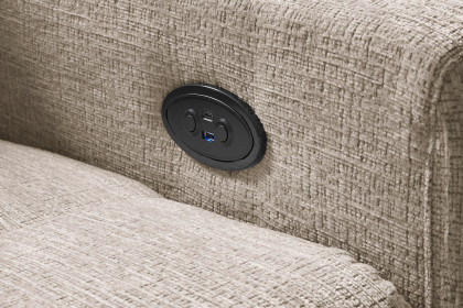 Varadero von ED-Lifestyle - Polstersofa links sand