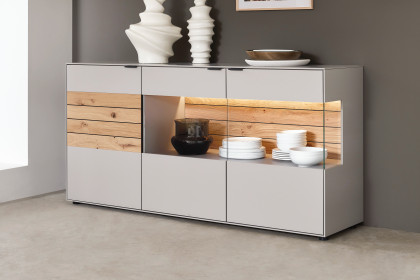WM 2380 von Wöstmann - Sideboard in Lack weiß