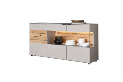 WM 2380 von Wöstmann - Sideboard in Lack weiß
