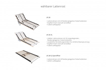 Studio Bed 004 von JOOP! - Polsterbett ecru