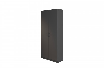 Allrounder von Rauch Blue - Schrank grau-metallic ca. 210 cm hoch