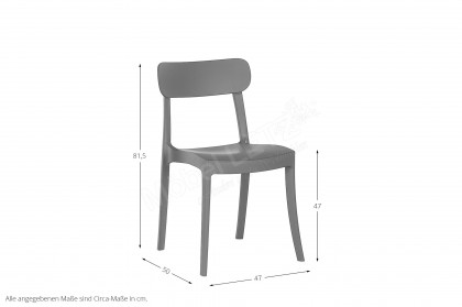 Locanda von connubia by calligaris - Stuhl erdbraun matt