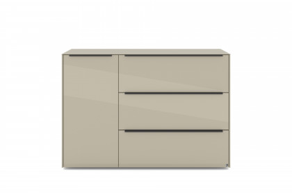 Reno-living von set one by Musterring - Sideboard KO-121 kaschmir/ Griff graphit-schwarz