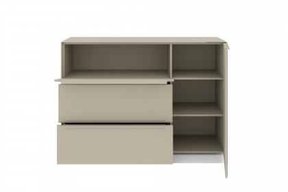 Reno-living von set one by Musterring - Sideboard KO-121 kaschmir/ Griff kaschmir