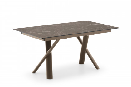 Master von connubia by calligaris - Funktionstisch in Arenaria brown & Lava matt