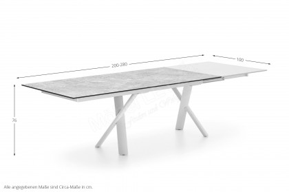 Master von connubia by calligaris - Esstisch ca. 200 x 100 cm