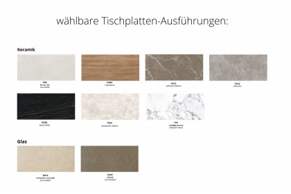 Victor von connubia by calligaris - Esstisch ca. 200-295 x 100 cm