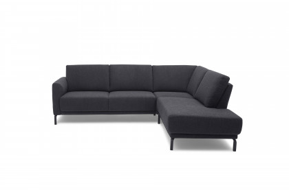 MR 385 von Musterring - Ecksofa Variante rechts black