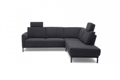 MR 385 von Musterring - Ecksofa Variante rechts black