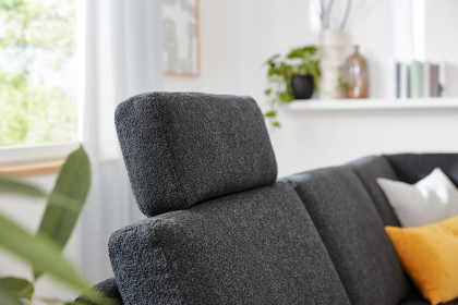 MR 385 von Musterring - Ecksofa Variante rechts black