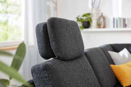 MR 385 von Musterring - Ecksofa Variante rechts black