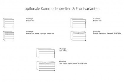 Studio Dresser 001 von JOOP! - Kommode lava -  Piazza-Cornflower