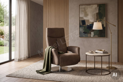 8001 von Hjort Knudsen - Relaxssessel taupe