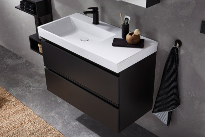 c!puro von puris - Badezimmer in Cosmos Grey