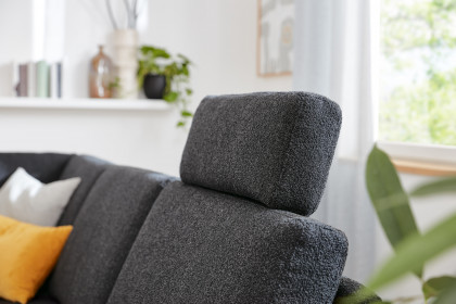MR 385 von Musterring - Ecksofa Variante links black