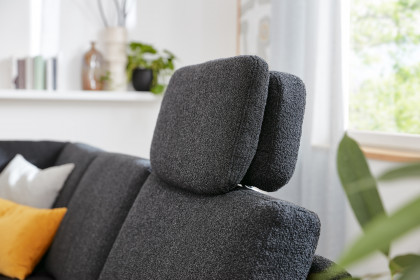 MR 385 von Musterring - Ecksofa Variante links black