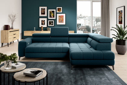 Baggio von WERSAL - Polstersofa rechts deep ocean
