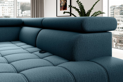 Baggio von WERSAL - Polstersofa rechts deep ocean