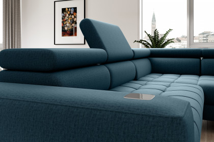 Baggio von WERSAL - Polstersofa rechts deep ocean