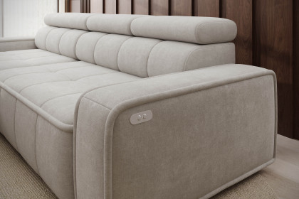 Thiago von WERSAL - Polstersofa links creme