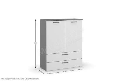 Allrounder von Rauch Blue - Kombikommode etwa 80 cm breit