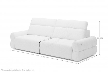 Mateo von WERSAL - Bigsofa grau