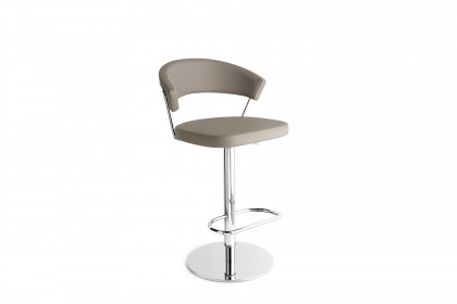 New York von connubia by calligaris - Tresenstuhl taubengrau