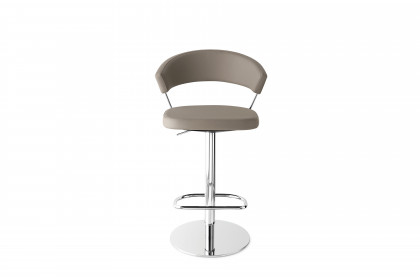 New York von connubia by calligaris - Tresenstuhl taubengrau