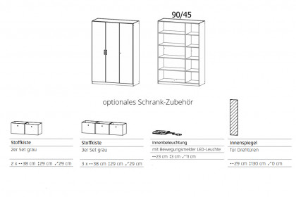 Allrounder von Rauch Blue - Schrank mit einer abschließbaren Tür