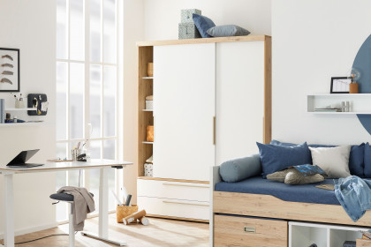 Fionn von Paidi - Jugendzimmer-Set: Schiebetürenschrank & Kojenbett