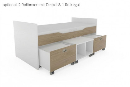 Fionn von Paidi - Jugendzimmer-Set: Schiebetürenschrank & Kojenbett