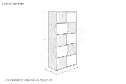 Fionn von Paidi - Jugendzimmer-Set: Schiebetürenschrank & Kojenbett