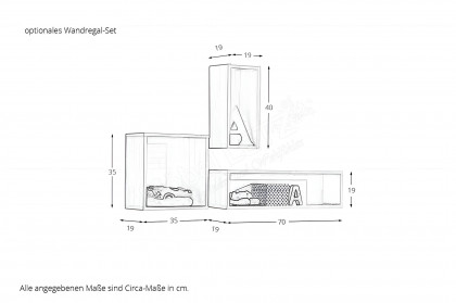 Fionn von Paidi - Jugendzimmer-Set: Schiebetürenschrank & Kojenbett