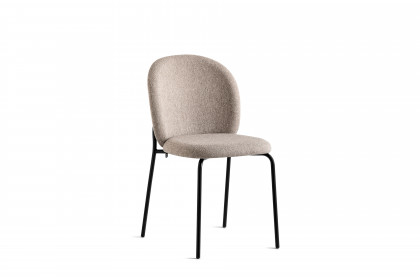Artic von connubia by calligaris - Esstisch in Keramik Noir Désir & Schwarz matt
