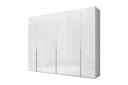 Sinfonie Plus Nova von Staud - Kleiderschrank mit Drehtüren Alpinweißglas