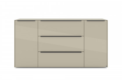 Reno-living von set one by Musterring - Sideboard KO-221 kaschmir/ Griff graphit-schwarz