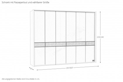 Studio Wardrobe 001 von JOOP! - Schrank mit beleuchtetem Passepartout