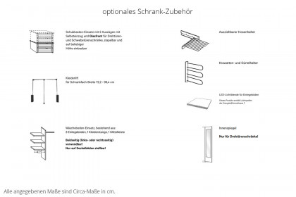 Studio Wardrobe 001 von JOOP! - Schrank mit beleuchtetem Passepartout