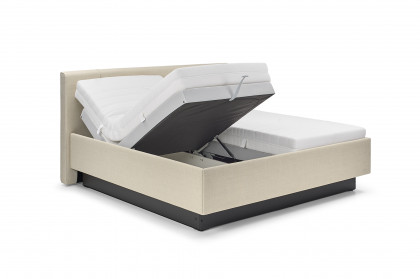 Silva von RUF Betten - Boxspringbett creme