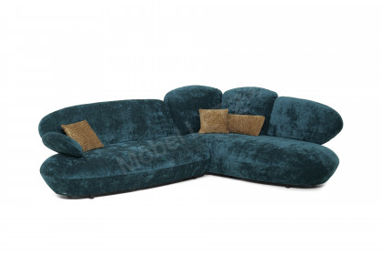 KOINOR Stones - Ecksofa rechts ocean