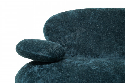 KOINOR Stones - Ecksofa rechts ocean