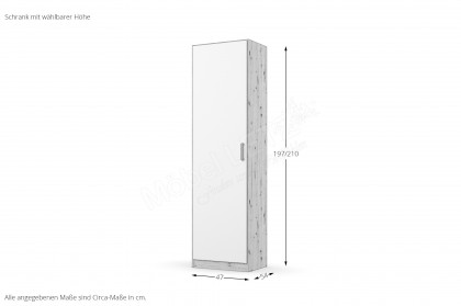 Allrounder von Rauch Blue - Schrank ca. 54 cm breit